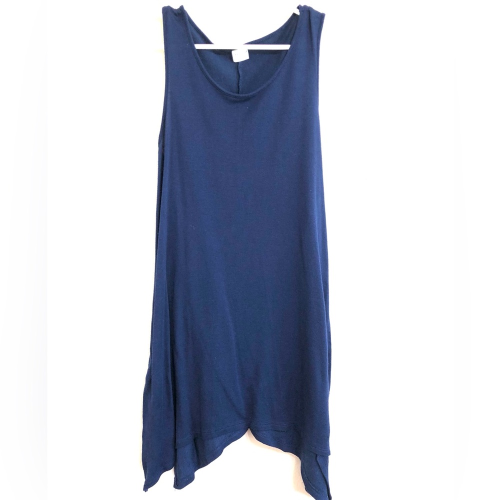 Tresics Deep Blue Knit Tunic